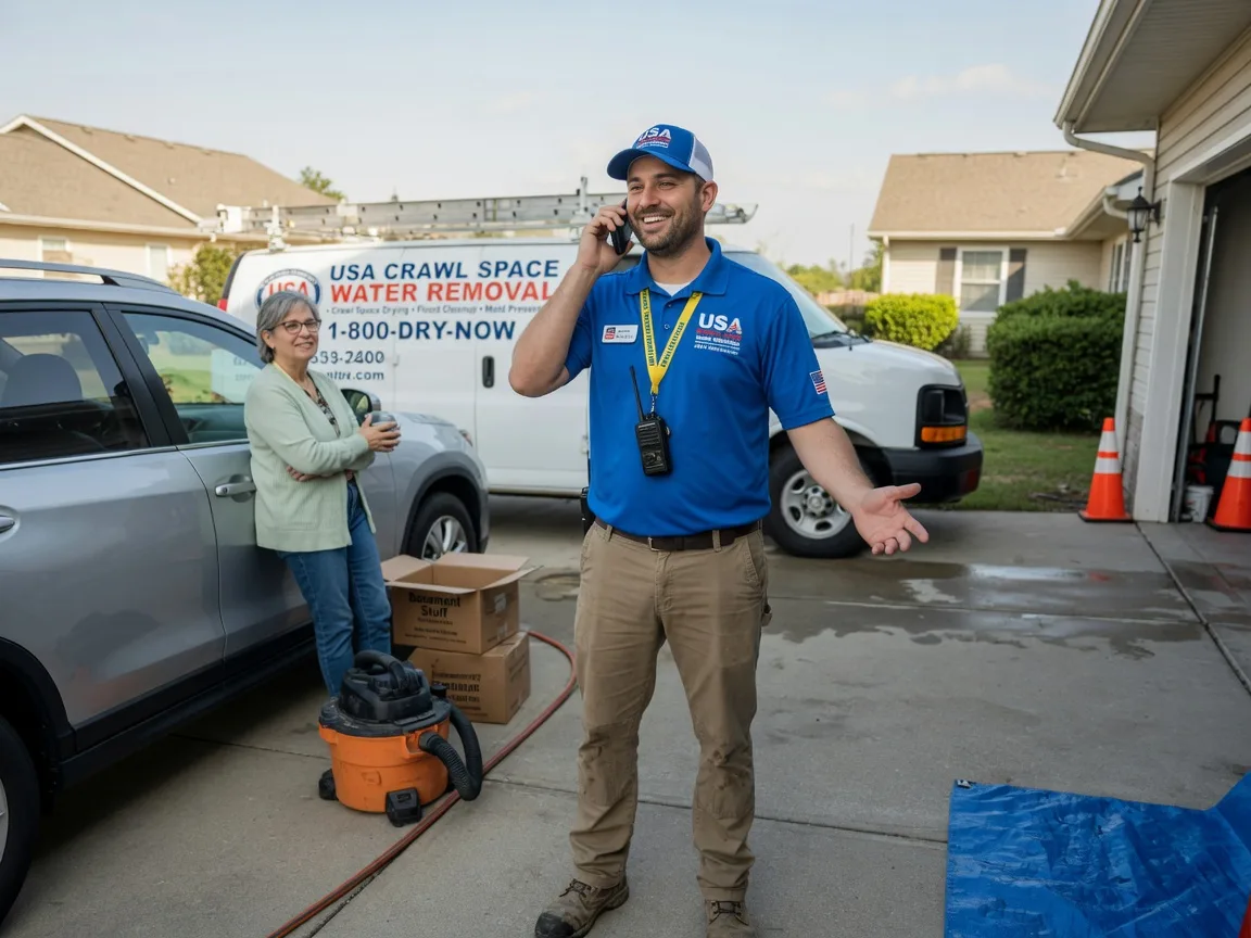 Crawl Space Water Removal Luke, MD FAQs